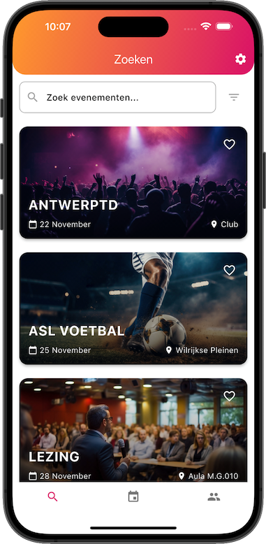 FOMO App Screenshot